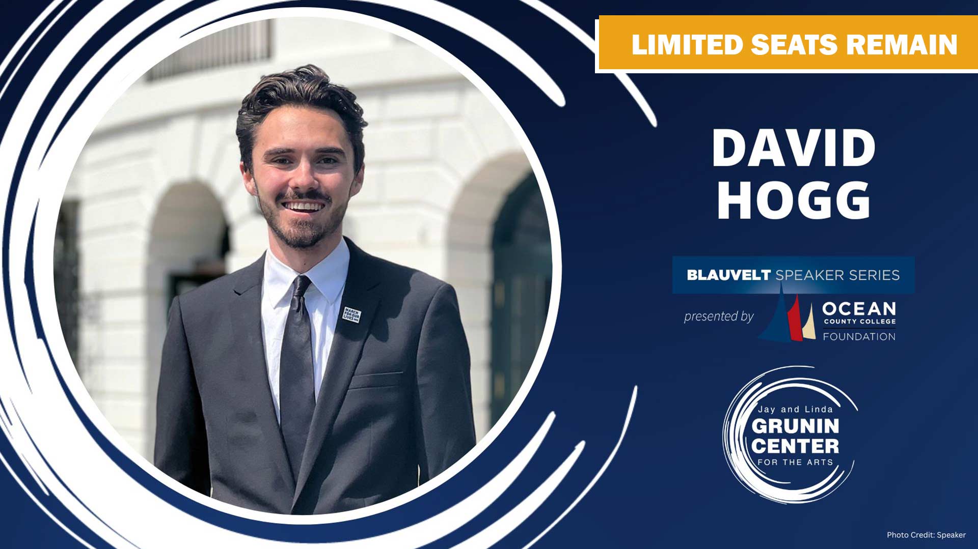 Limited Seats Remain for David Hogg